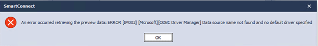 Troubleshooting ODBC Data Source Errors 3 63c849233574c0c6fb7dfae4 SC error