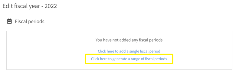 How To Create Fiscal Years and Periods 6 fy9