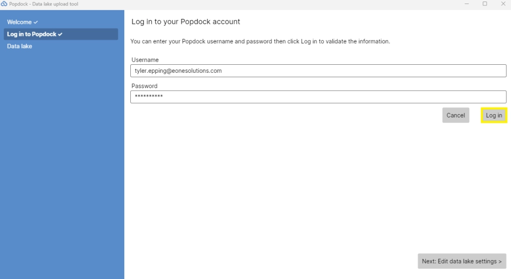 Popdock Data Lake Upload Tool Installation and Usage Guide for SQL Server 43 Screenshot 2024 01 17 114825