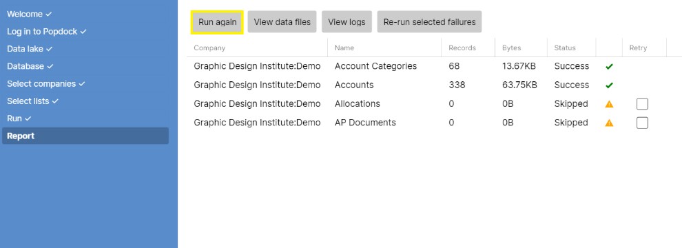 Popdock Data Lake Upload Tool Installation and Usage Guide for SQL Server 40 sql4.5.3