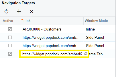 Embedding a Widget into a Generic Inquiry in Acumatica 9 Screenshot 2024 02 13 134959 1