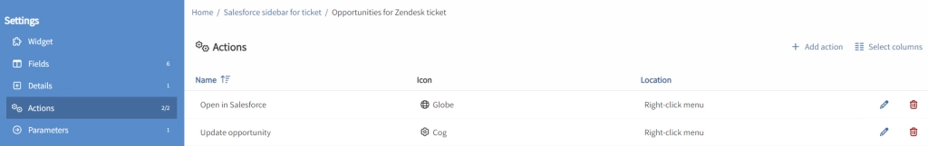 Configuring the Salesforce sidebar for tickets in Zendesk 12 image 265